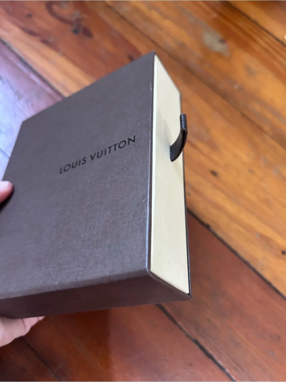Louis Vuitton Small shopping bag, wallet box, and dust bag